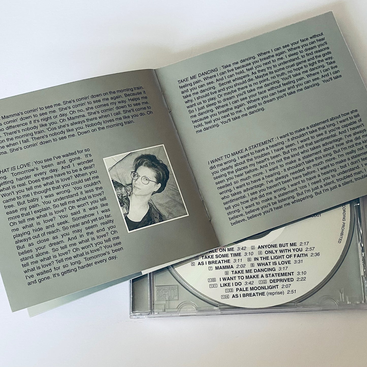 As I Breathe (2000, Collectors Album) CD