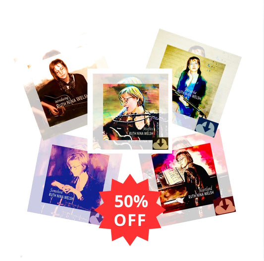 DIGITAL DOWNLOADS BUNDLE - Introducing RNW (EP), Breathe (Album), Somehow (Album), Heartland (Album) & Misfits (Album)