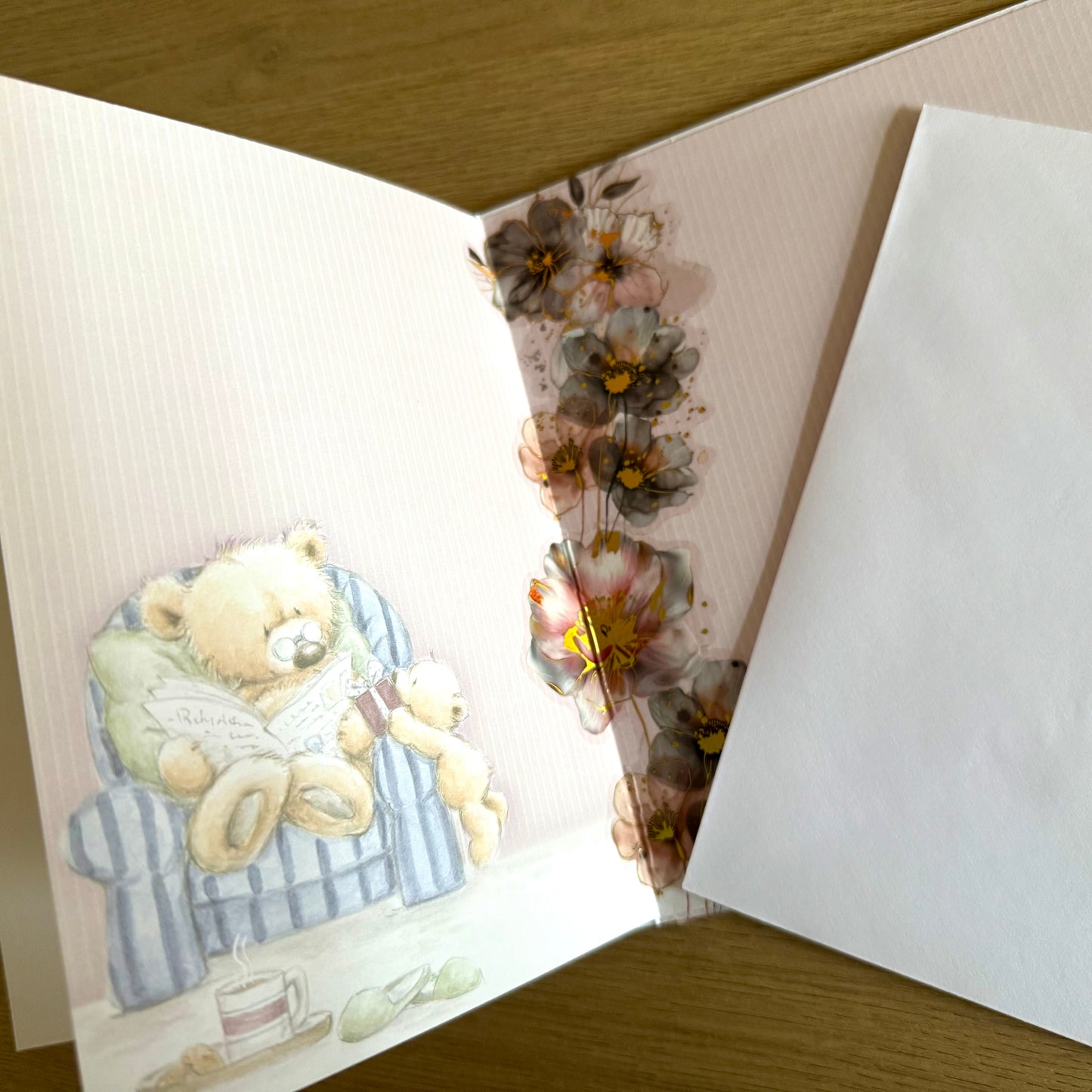 Handmade Decoupage ‘Best Dad’ Card: