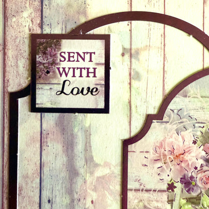 Three Handmade Cards: Roses, Bicycle & Congratulations